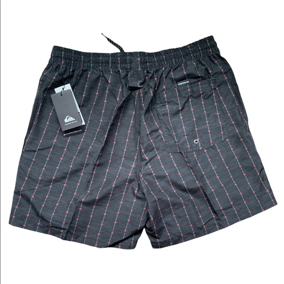 NWT QUICKSILVER Sleet Stripe Mens Board Shorts. L - Picture 3 of 7